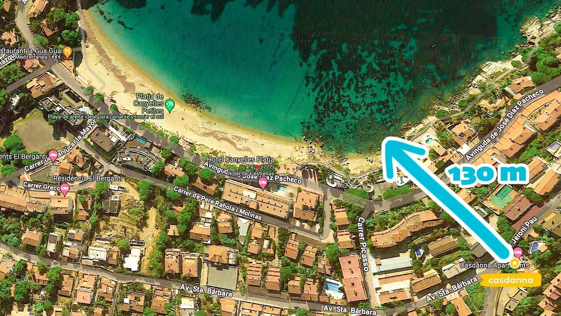 Casdanna Beachfront Roses - Canyelles Petites Apartment